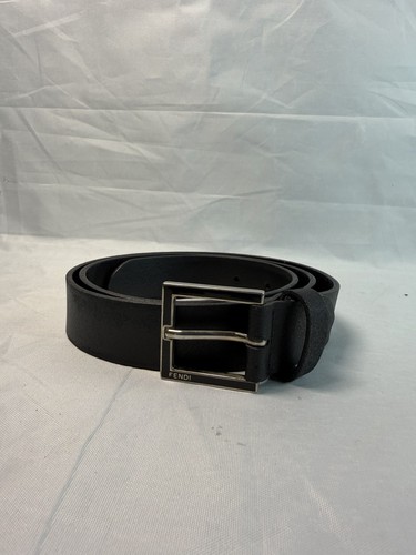 Cintura fendi pelle nera - cintura,