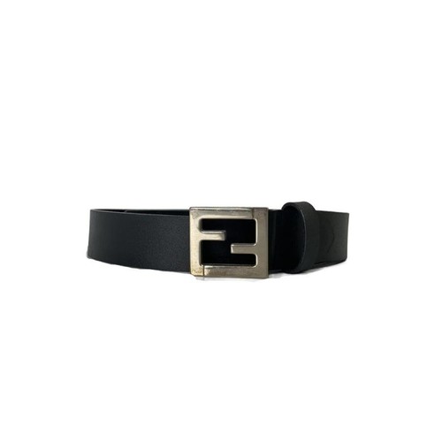 Cintura fendi pelle nera - cintura, fendi,