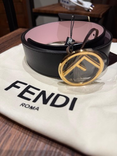 Fendi color reversible belt - bi-color,