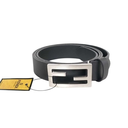 Cintura fendi pelle - nera, da