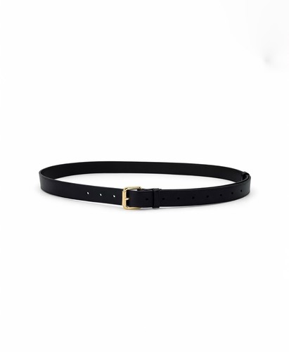 Fendi cintura pelle nera oro - fendi,
