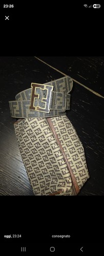 Cintura fendi con borsetta - fendi,