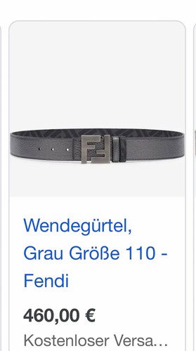 Cintura fendi cm - 85,