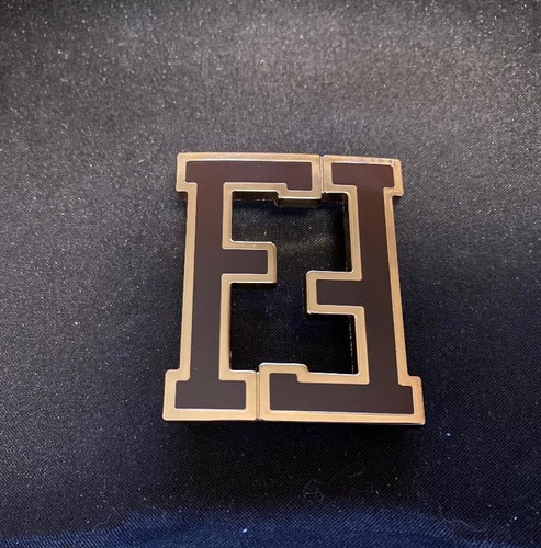 Splendida fendi marrone - ff, marrone/oro