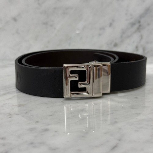 Fendi reversible leather - reversible, belt