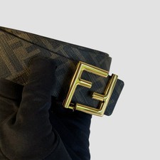 Cintura monogramma Fendi Zucca