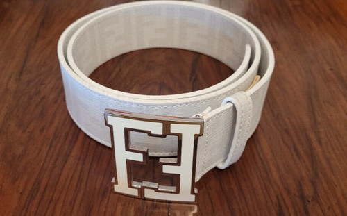 Cintura pelle fendi monogram - cintura,