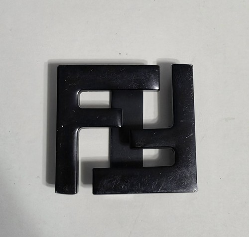 Fibbia per cintura con - , logo